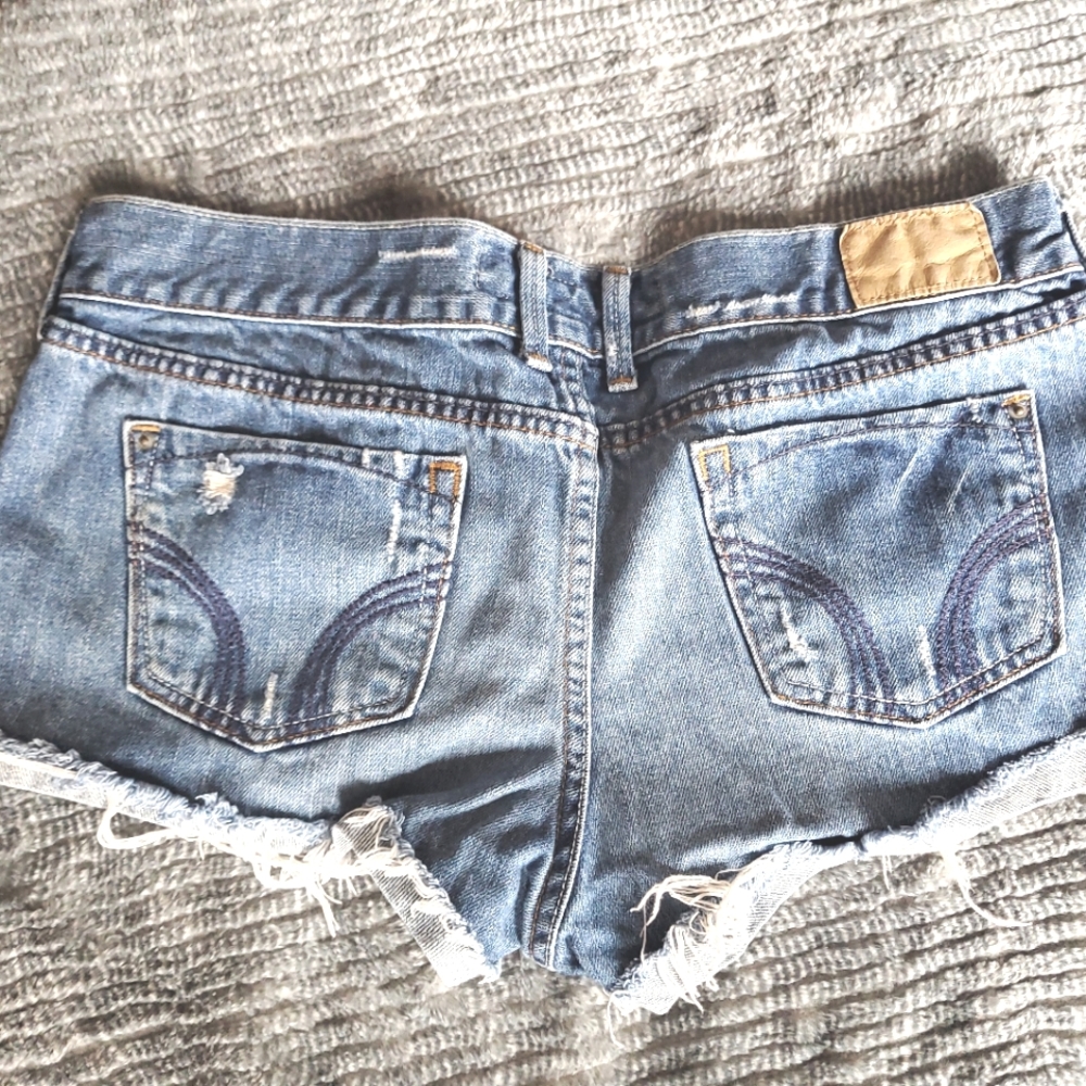 Hollister Distressed Denim Shorts